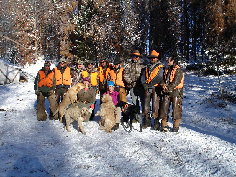 Elk Hunters posing for picture in Colorado 